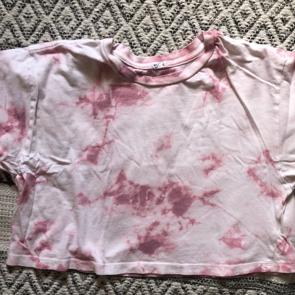Garage pink crop top in size medium